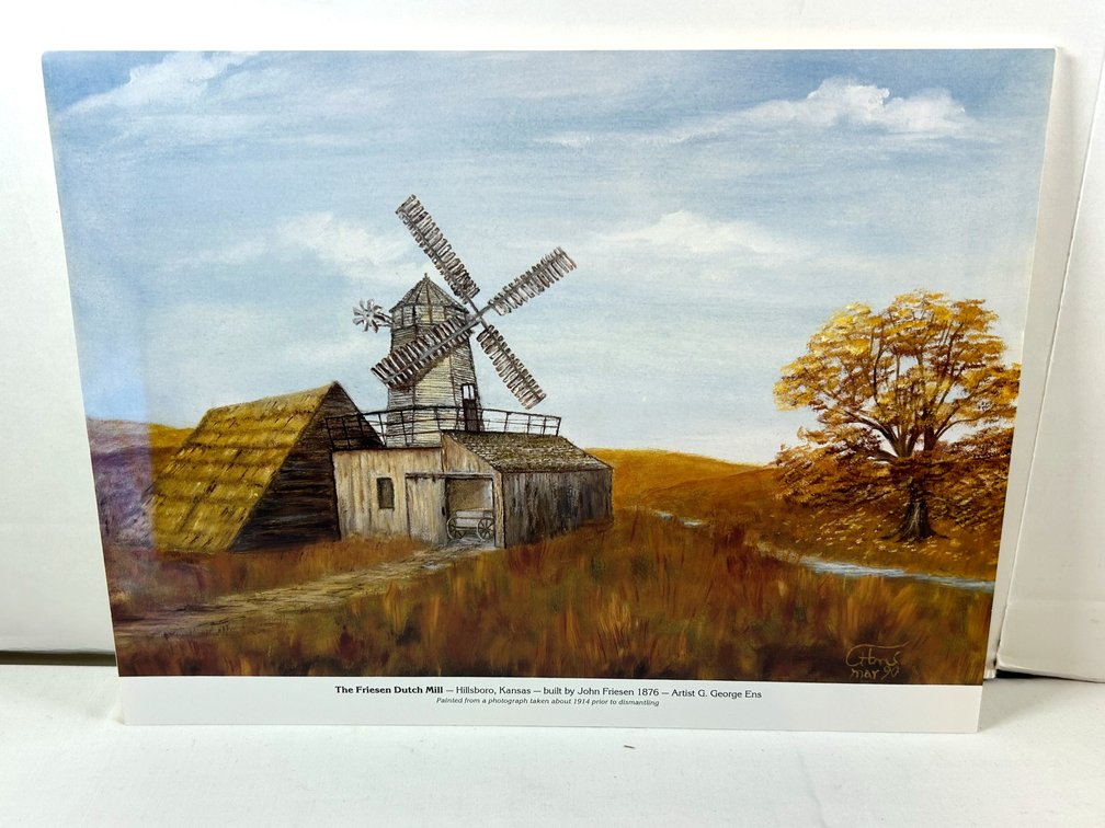 "The Friesen Dutch Mill" Print