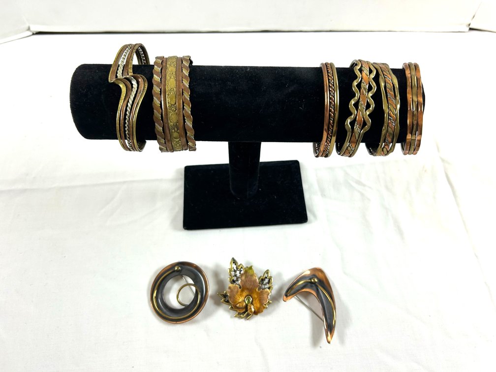 Copper and Copper-Like Jewelry
