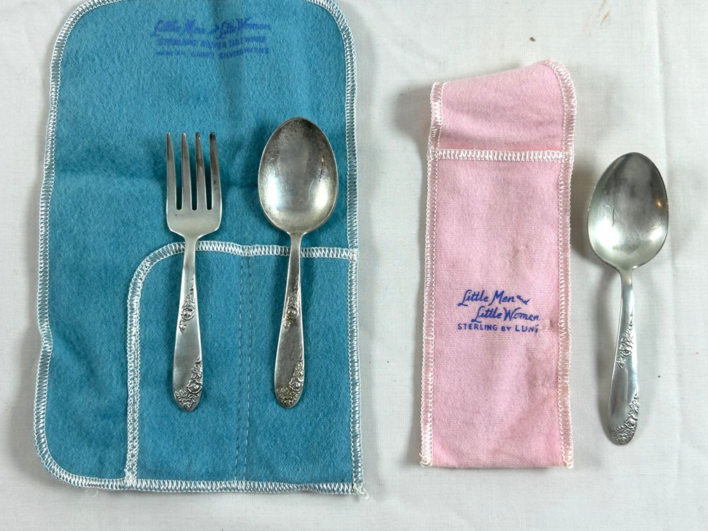 Lunt Sterling Children's Spoons & Fork