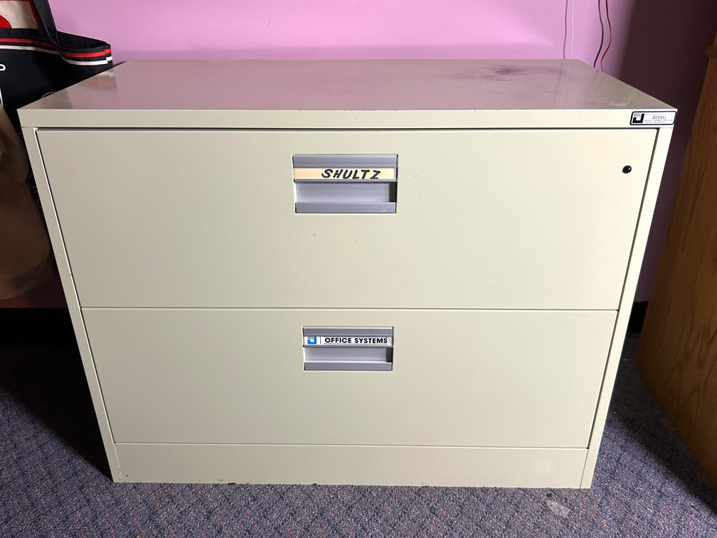 Two Drawer File Cabinet