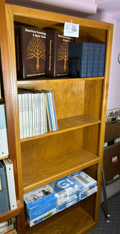 Wood Bookcase