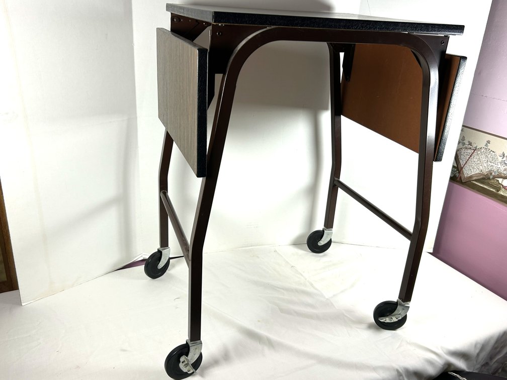 Typewriter Desk with Drop Down Sides