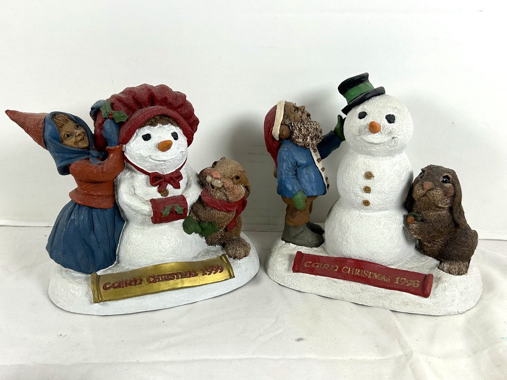 Tom Clark Cairn Christmas Snowmen