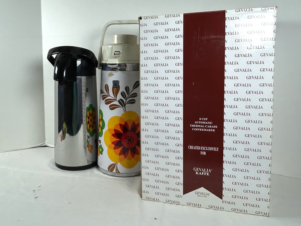 2 Airpots and a Gevalia Coffee Pot