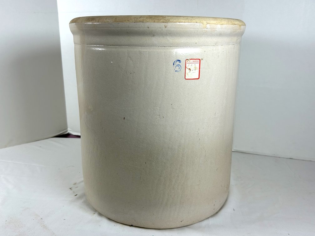 #6 Stoneware Crock