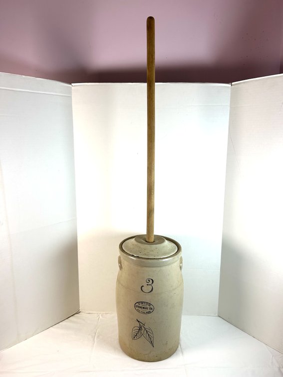 Union Stoneware #3 Butter Churn