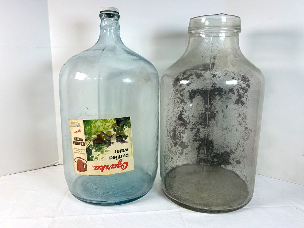 5 Gallon Glass Jars (2)
