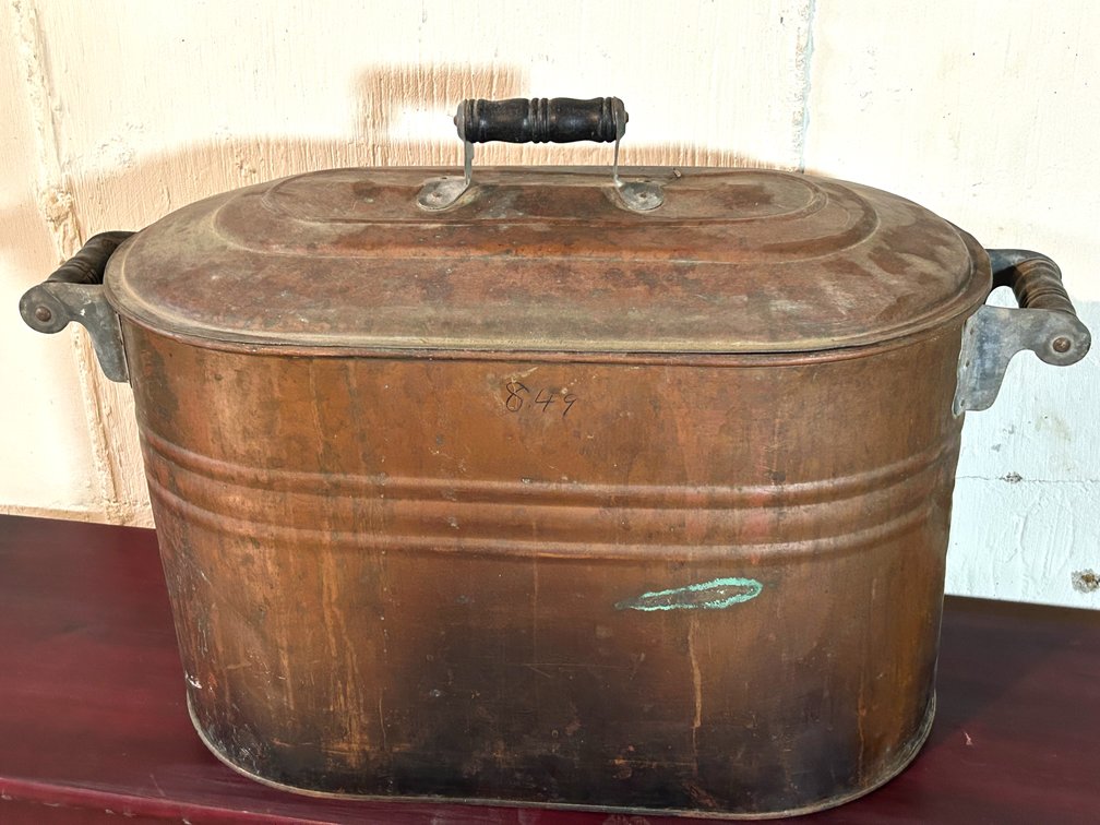 Copper Boiler with Lid