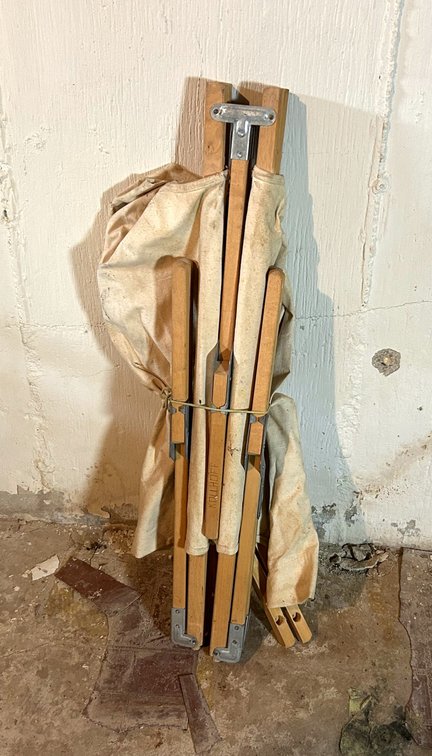 Vintage Canvas Cot