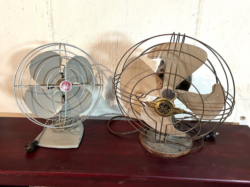 Vintage General Electric Fans (2)