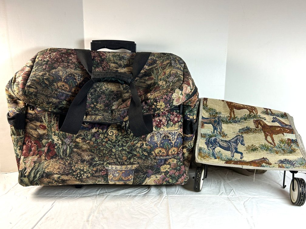 Sewing Machine Carrying Case and Rolling Bag