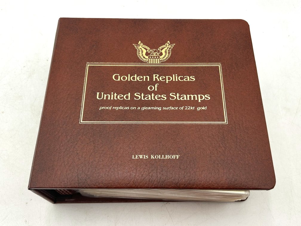 Golden Replicas of US Stamps