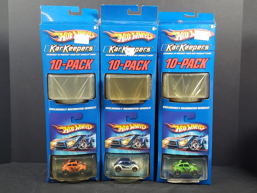 Hot Wheels Kar Keepers 10-Packs with Volkswagen Cars