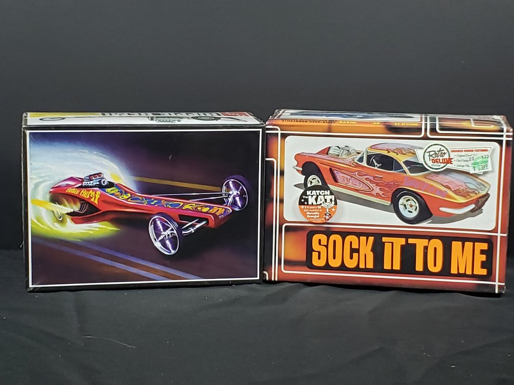 Mod-Bodied Rail Hippie and Sock It To Me Model Car Kits