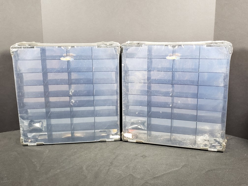 Plastic Display and Storage Cases with Reflective Backing