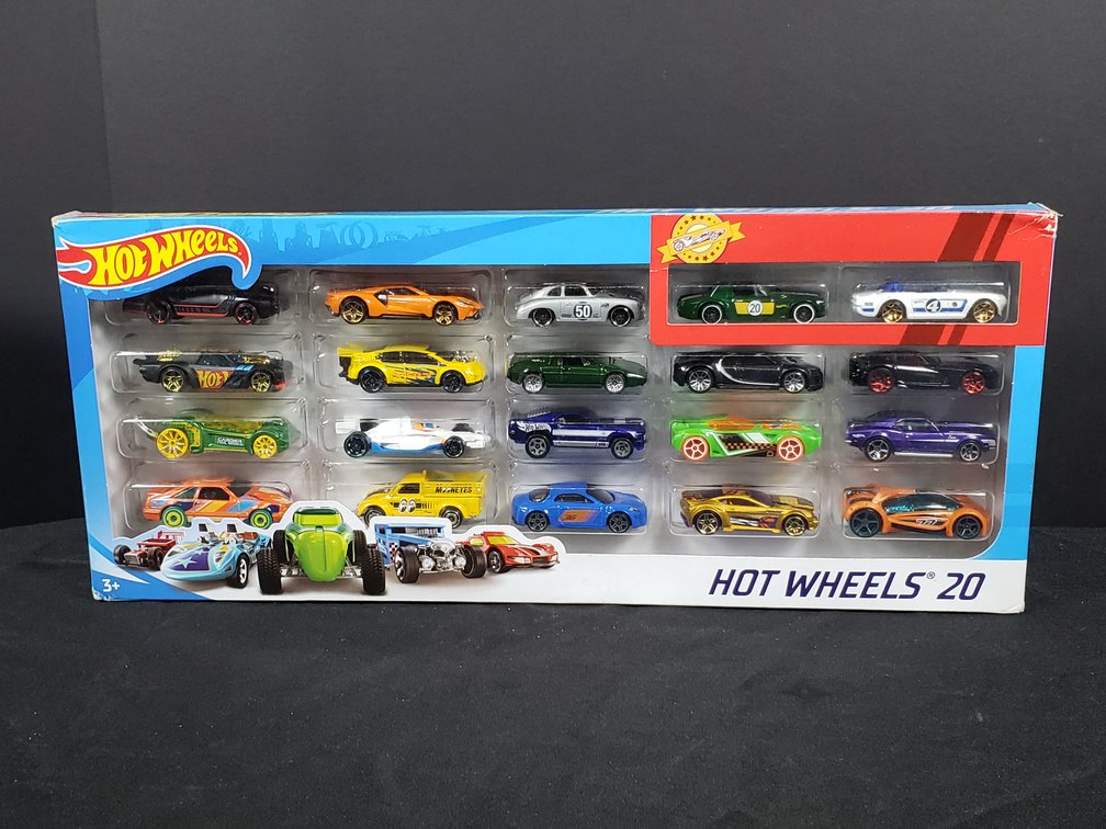 Hot Wheels 20-Car Die-Cast Vehicle Pack