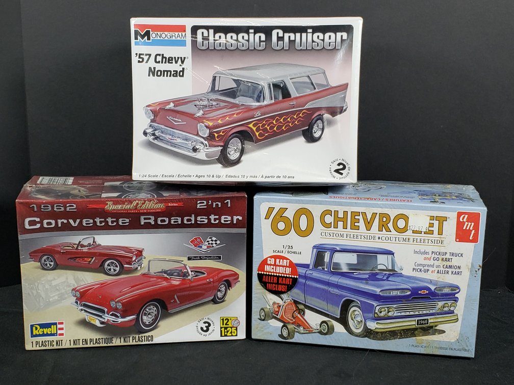 Chevrolet Plastic Model Car Kits