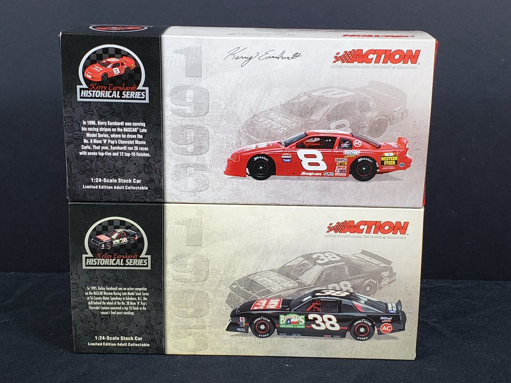 Action 1:24 Scale Kerry and Kelley Earnhardt Stock Cars