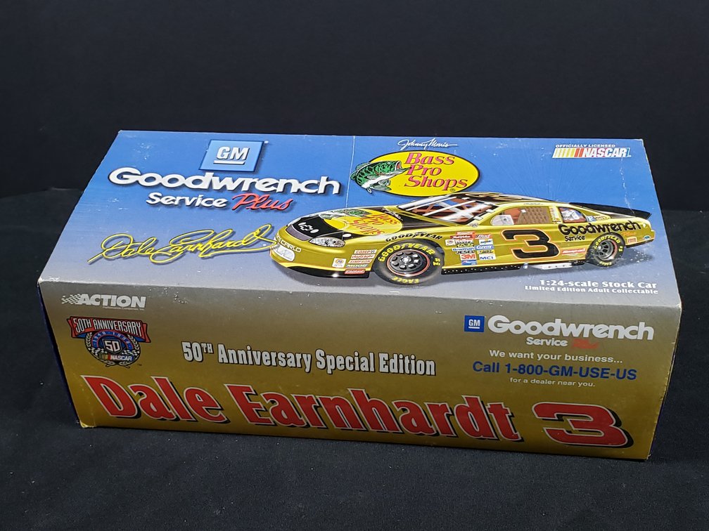 Action Dale Earnhardt #3 Bass Pro Shops 1:24 Diecast Car