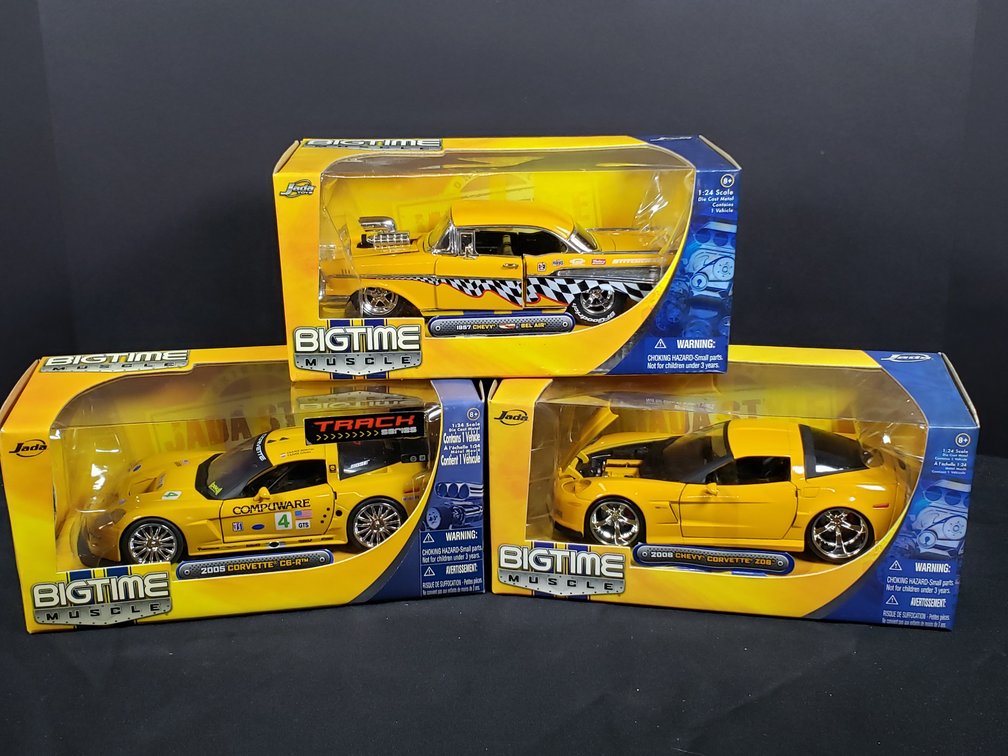 Jada Toys Bigtime Muscle 1:24 Scale Die-Cast Cars