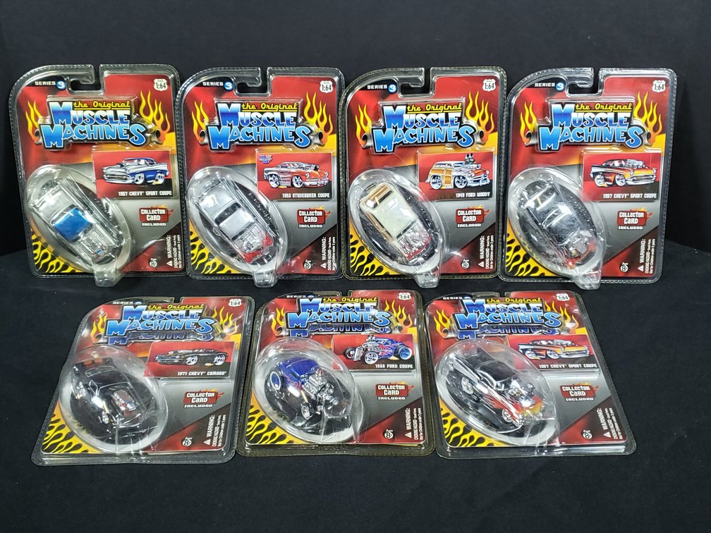 Muscle Machines Series 3 1:64 Scale Die-Cast Cars