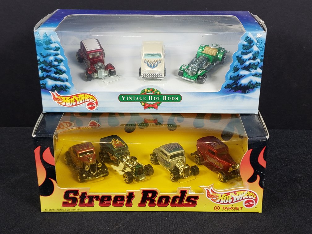 Hot Wheels Vintage Hot Rods and Street Rods Boxed Sets