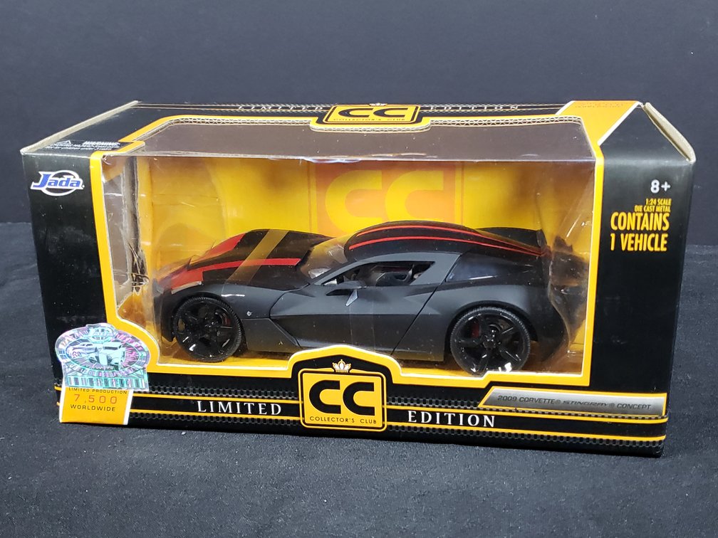 Jada 2009 Corvette Stingray Concept 1:24 Die-Cast Car