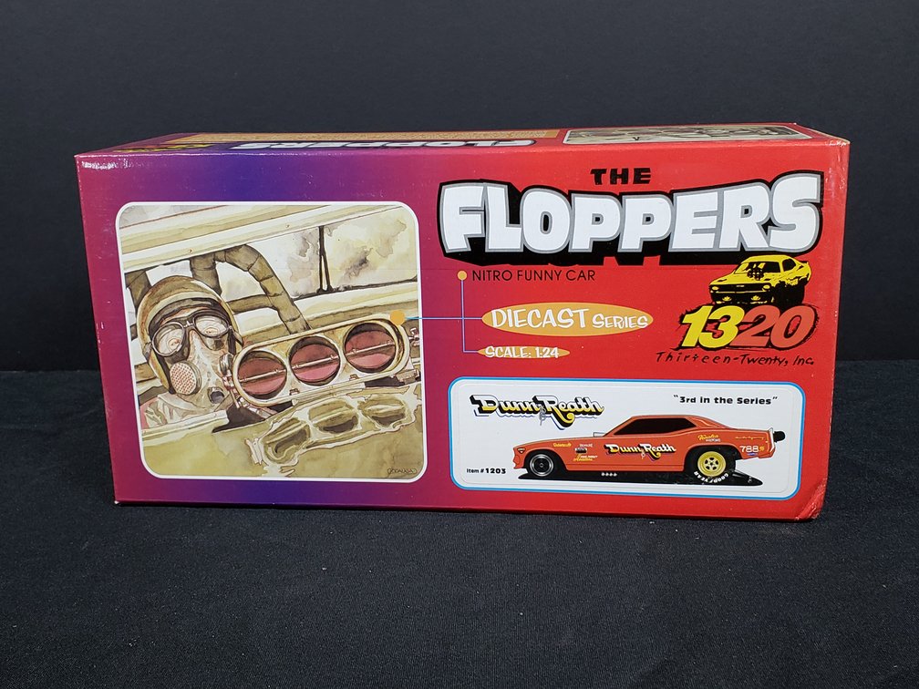 The Floppers Dunn & Reath Nitro Funny Car 1:24 Scale Diecast
