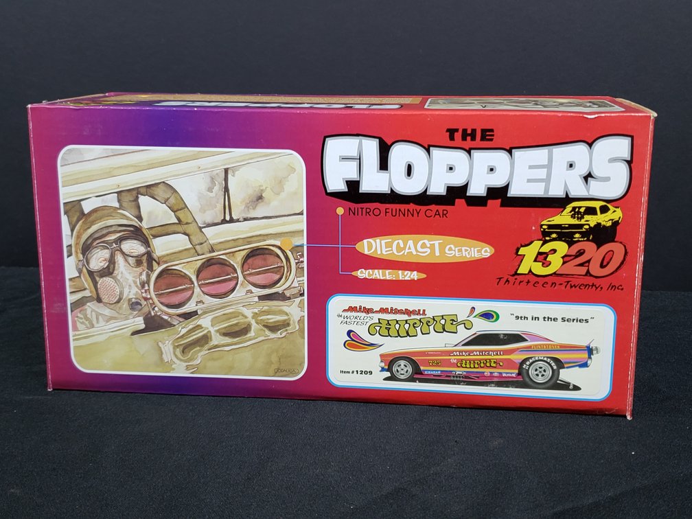 The Floppers Mike Mitchell 1:24 Diecast Funny Car