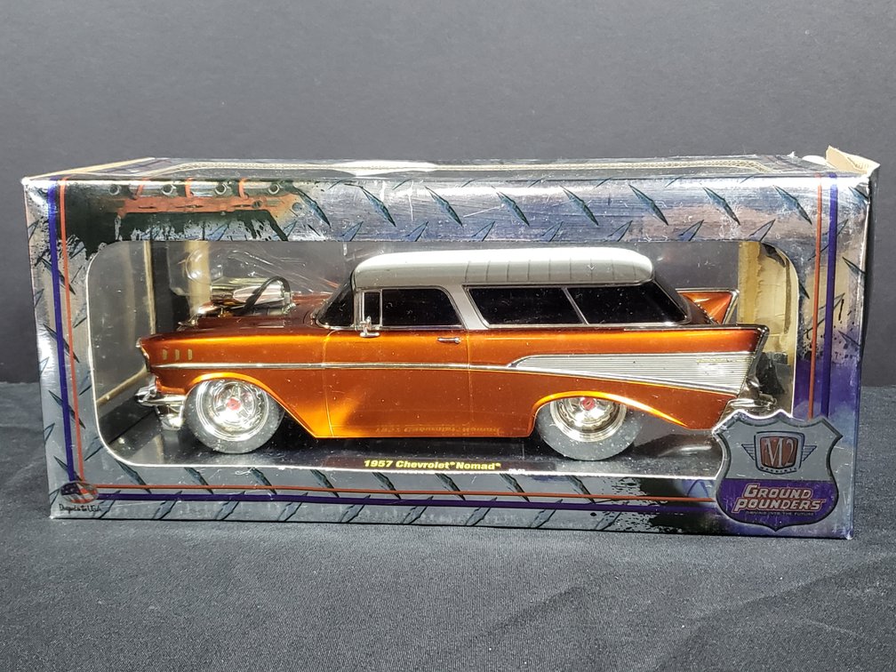 M2 Machines Ground Pounders 1957 Chevrolet Nomad Die-Cast Car