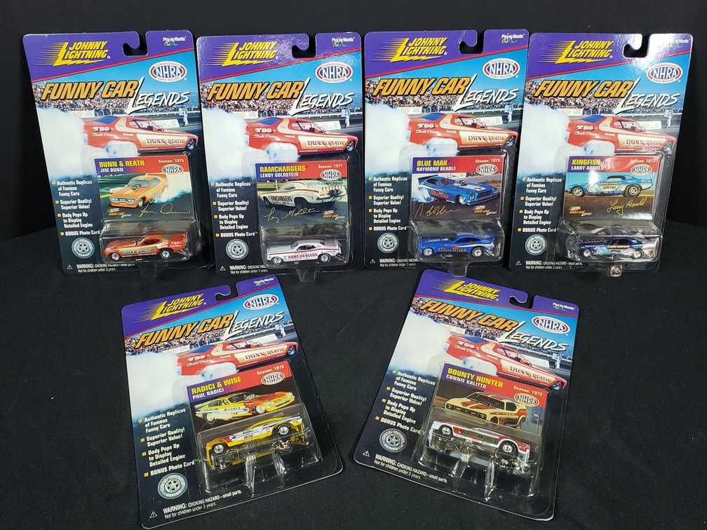 Johnny Lightning NHRA Funny Car Legends Die-Cast Cars