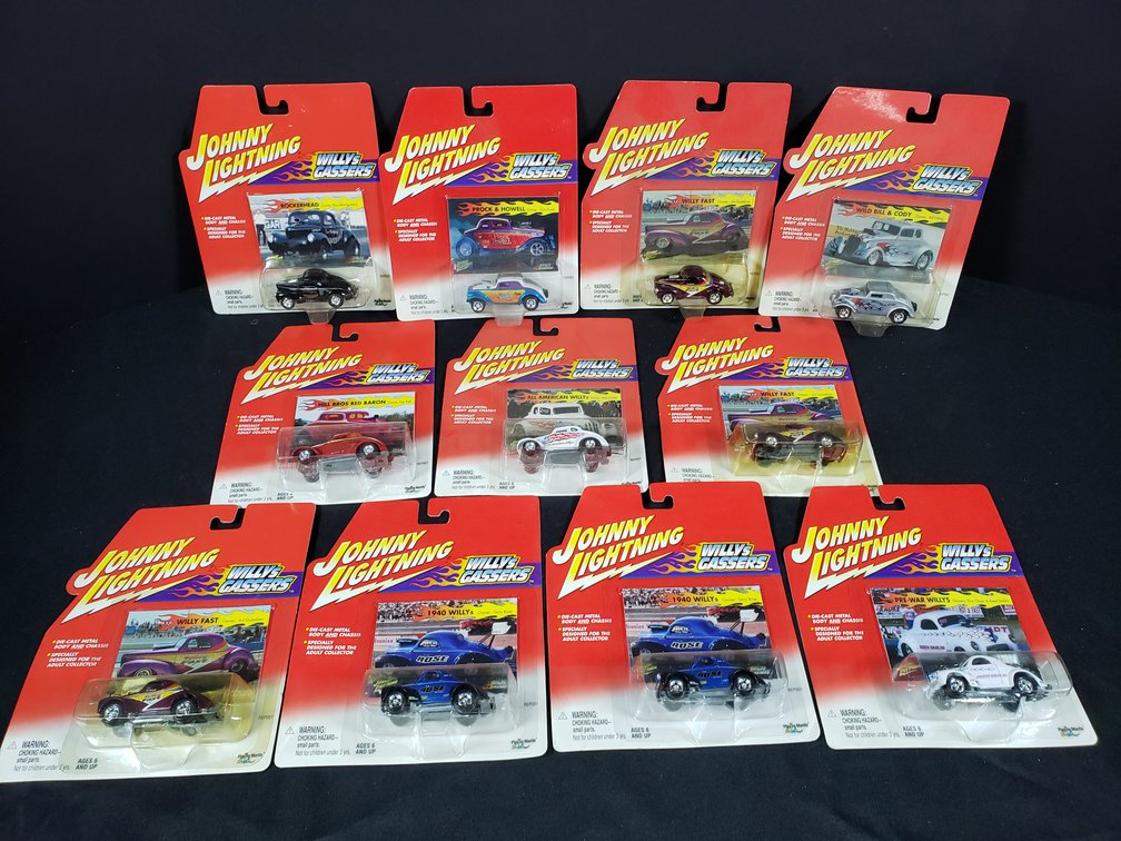 Johnny Lightning Willys Gassers Die-Cast Cars
