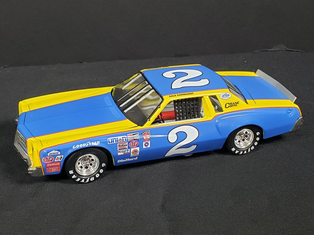 Dale Earnhardt #2 Stock Car Model with Clamshell Packaging