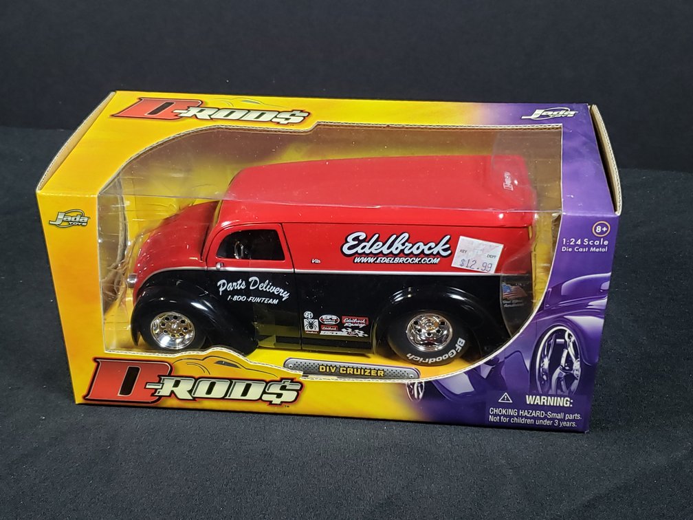 Jada Toys D-Rods Div Cruizer Edelbrock 1:24 Die-Cast Van