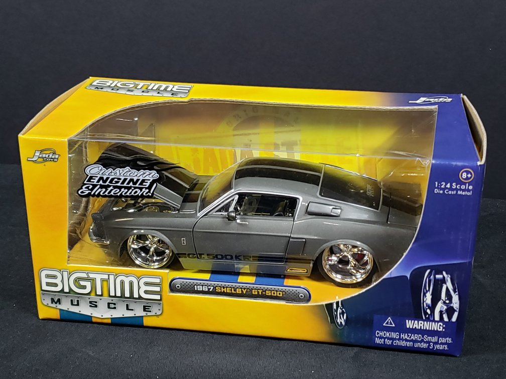 Jada Toys Bigtime Muscle 1967 Shelby GT-500 1:24 Die-Cast Car