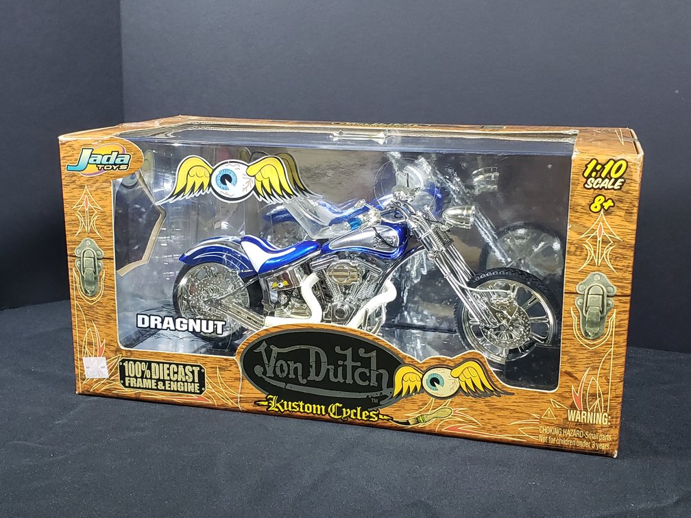 Jada Toys Von Dutch Dragnut 1:10 Scale Diecast Motorcycle