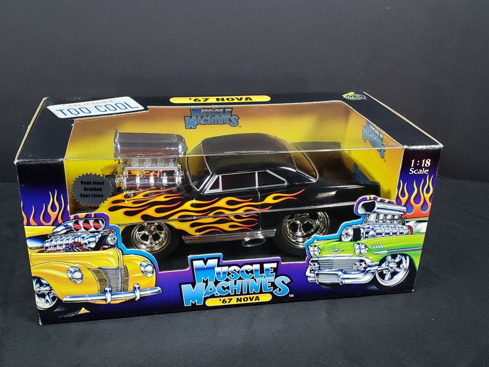 Muscle Machines '67 Nova 1:18 Scale Diecast Model Car