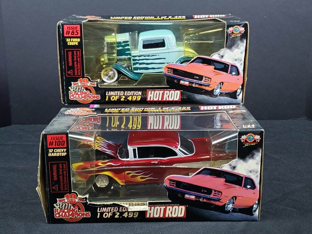 Racing Champions Hot Rod Magazine Die-Cast Cars