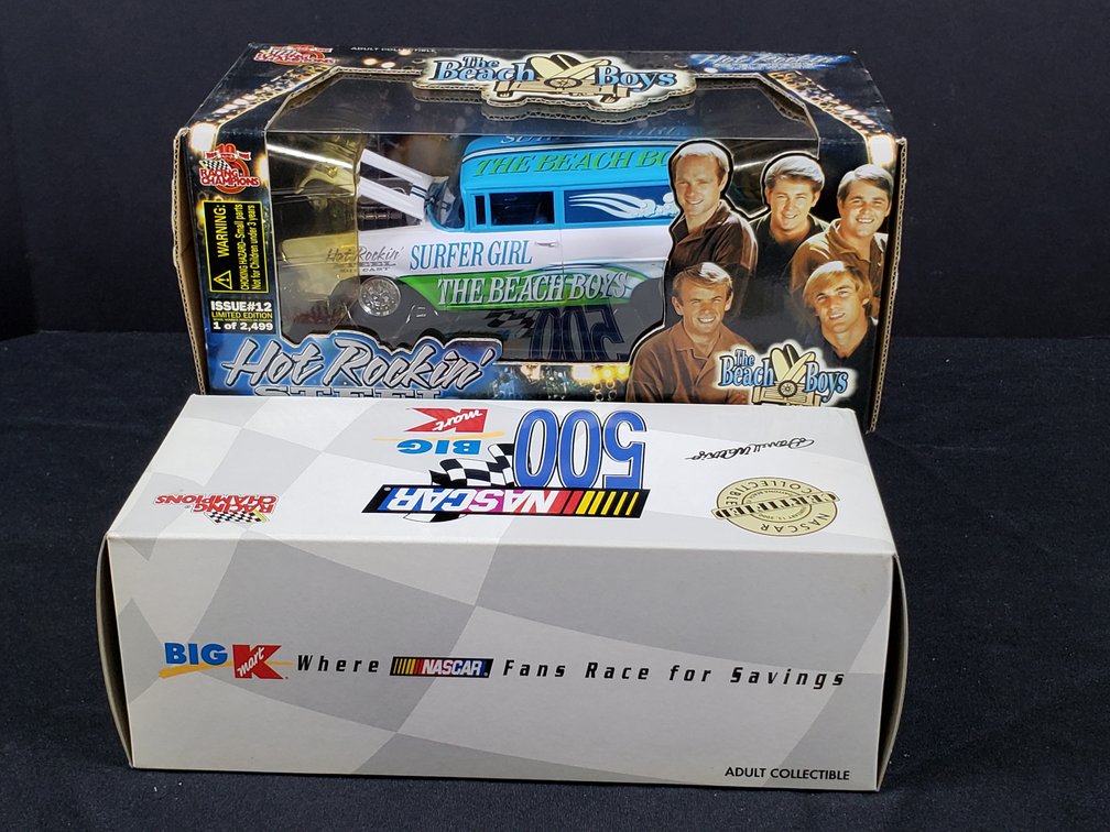 Racing Champions Beach Boys and Big Kmart NASCAR Die-Cast Cars