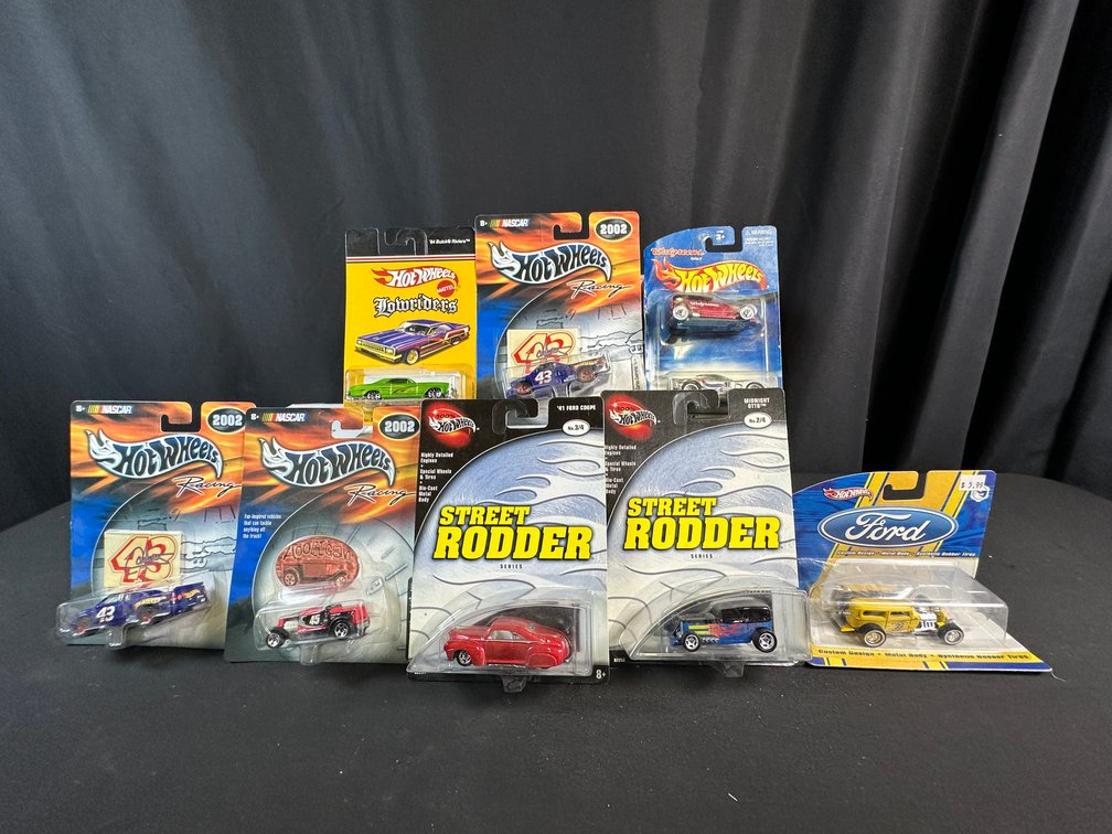 Hot Wheels Carded Die-Cast Vehicles
