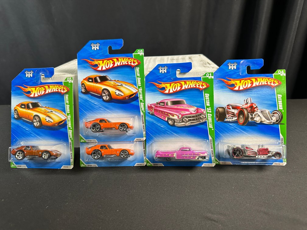 Hot Wheels 2010 Treasure Hunts Die-Cast Cars