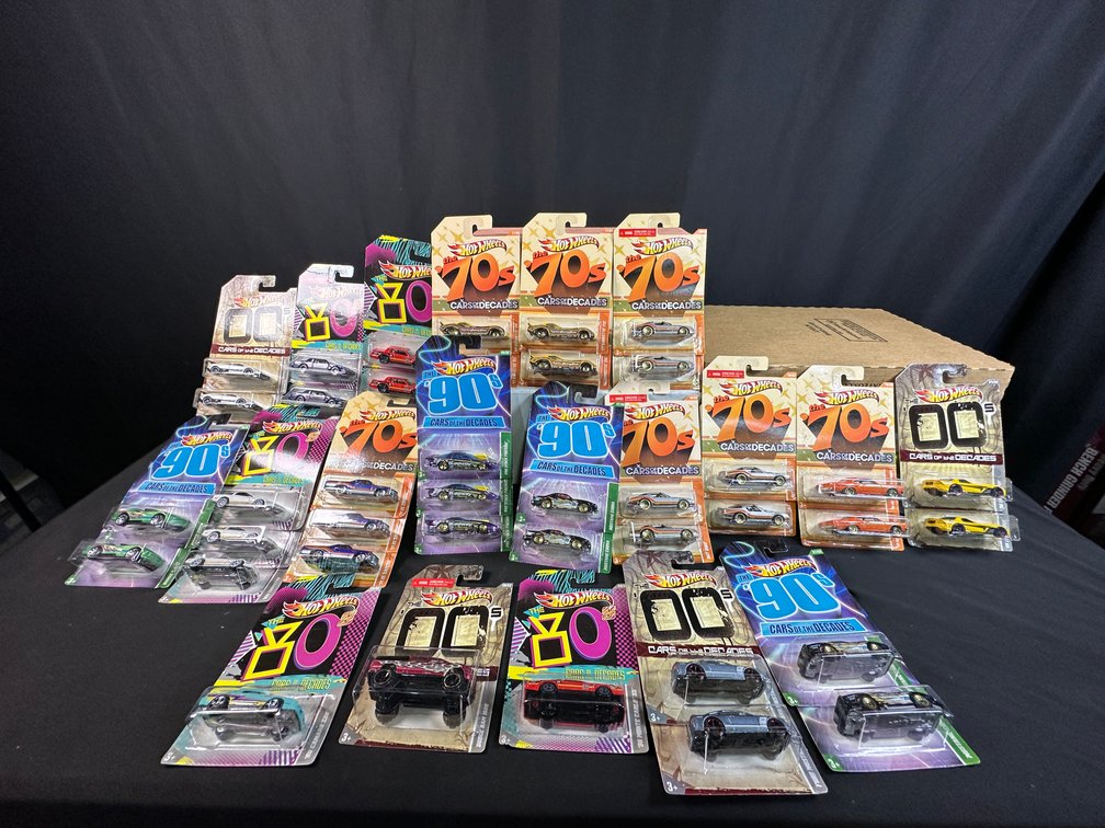 Hot Wheels Cars of the Decades Die-Cast Vehicles