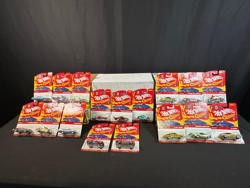 Hot Wheels Classics Series 4 Die-Cast Vehicles