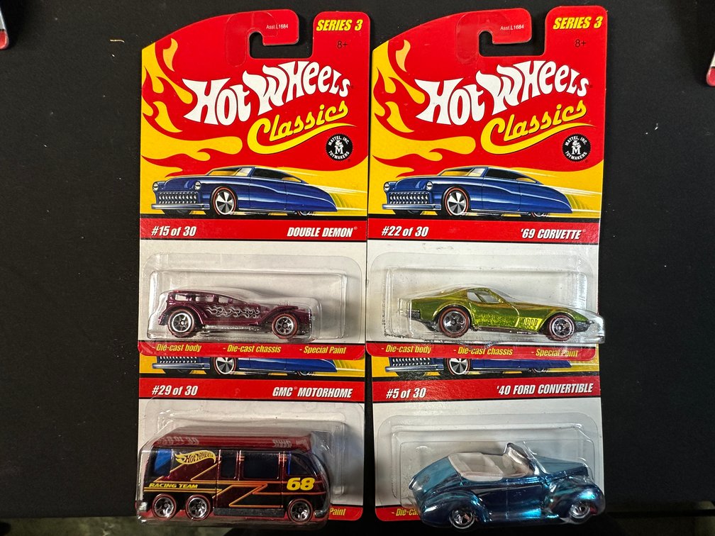 Hot Wheels Classics Series 3 Die-Cast Vehicles