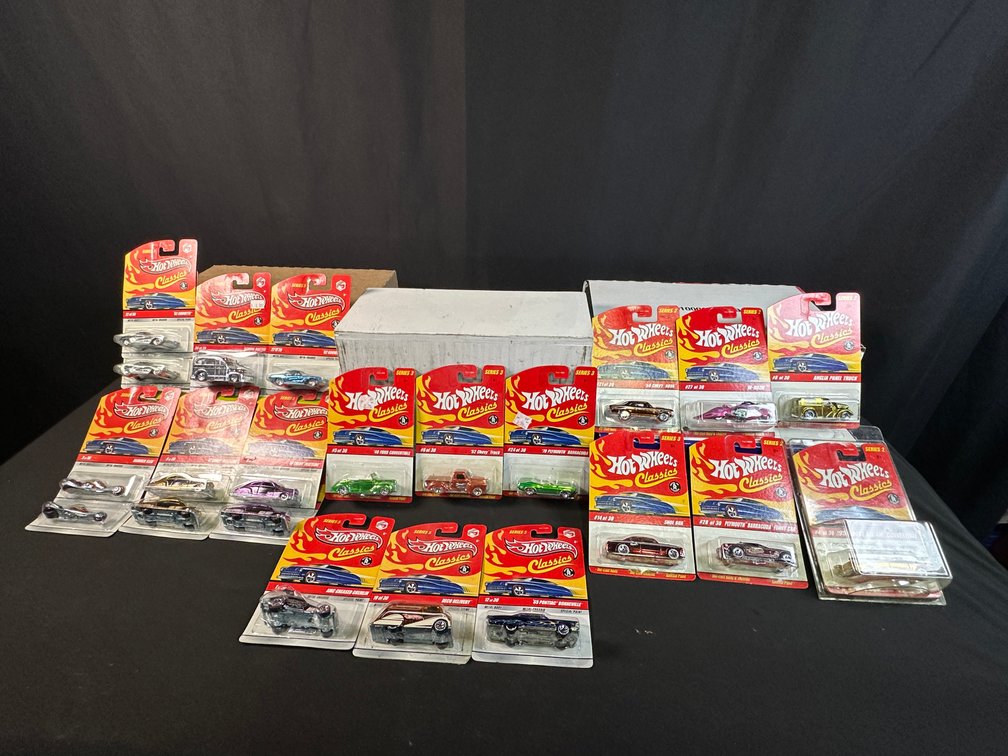 Hot Wheels Classics 1:64 Scale Die-Cast Vehicles