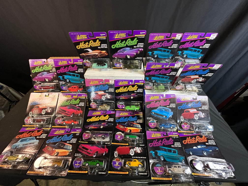 Johnny Lightning Hot Rods Die-Cast Vehicles