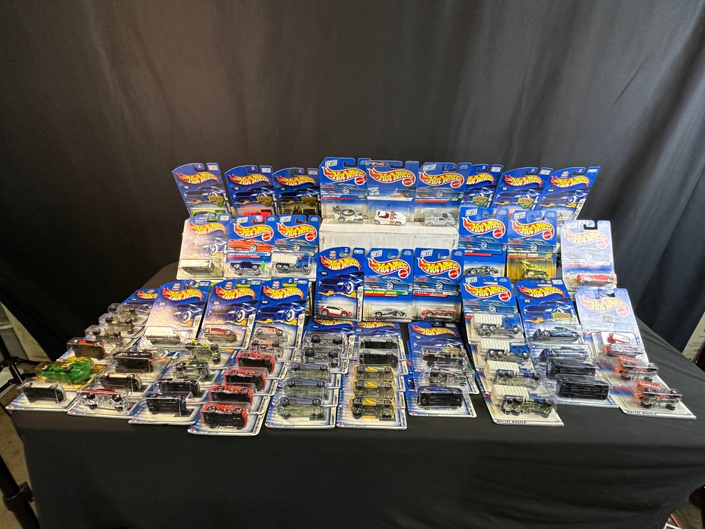 Hot Wheels Carded Die-Cast Vehicles