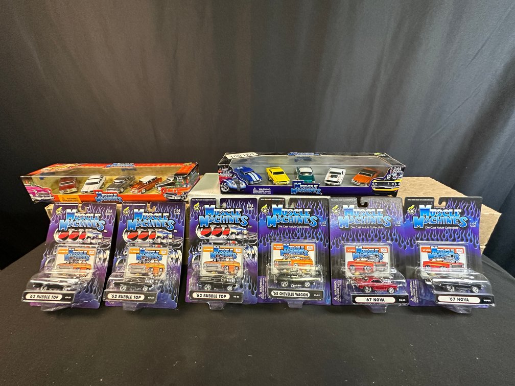 Muscle Machines 1:64 Scale Die-Cast Vehicles