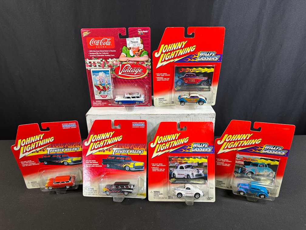 Johnny Lightning Carded Die-Cast Model Cars