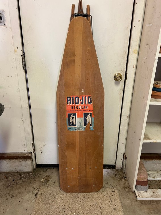 Antique Wood Ironing Board